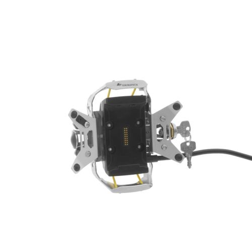 01-065-0790-0 Lenkerhalterung Garmin zumo 590 / 595 LM *abschliessbar* alu natur