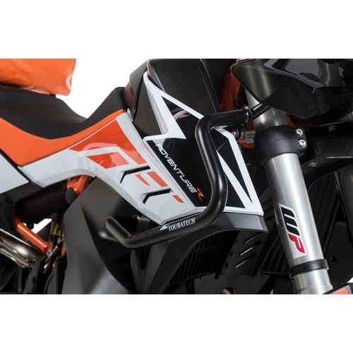 01-372-5161-0 Verkleidungssturzbuegel Edelstahl, schwarz fuer KTM 890 Adventure (-2022)/ 890 Adventure R (-2022)/ 790 Adventure/ 790 Adventure R (-2022)