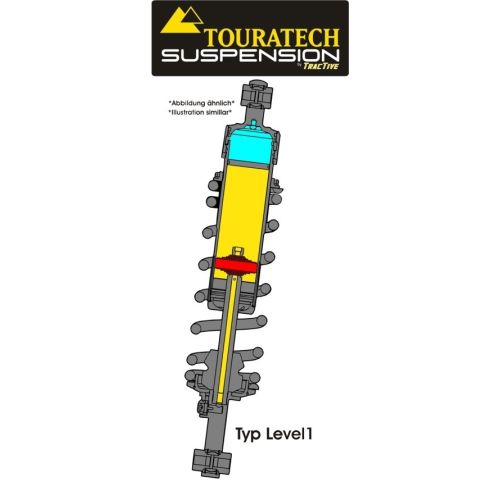 01-044-5877-0 Touratech Suspension Federbein *vorn* fuer BMW R1200GS ADV (2006-2013) Typ *Level1*