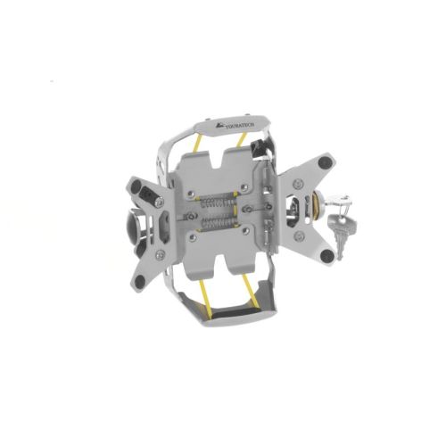 01-065-0790-0 Lenkerhalterung Garmin zumo 590 / 595 LM *abschliessbar* alu natur