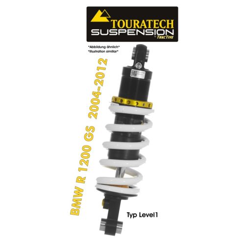 01-044-5860-0 Touratech Suspension Federbein *hinten* fuer BMW R1200GS (2004-2012) Typ *Level1*