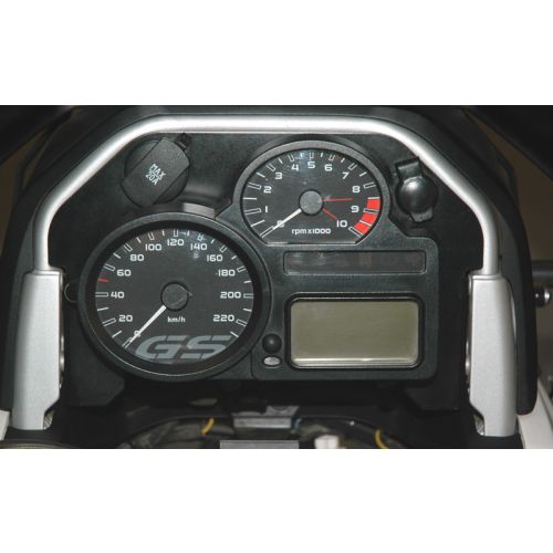 01-044-0562-0 Cockpitblende 2 *Tachoeinheit* mit Bordnetz- und ZA-Steckdose BMW R1200GS (2008-2012)/R1200GS Adventure (2008-2013)