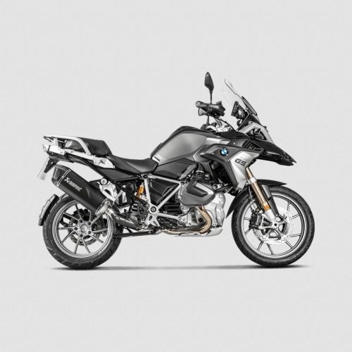 01-037-5850-0 Endschalldaempfer Akrapovic slip-on, Titan, schwarz, fuer BMW R1250GS / R1250GS Adventure ab 2019