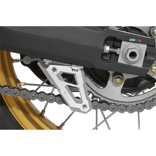 01-402-5306-0 Kettenschutzfinne, alu natur eloxiert, fuer Honda CRF 1000L Africa Twin/ CRF1000L Adventure Sports