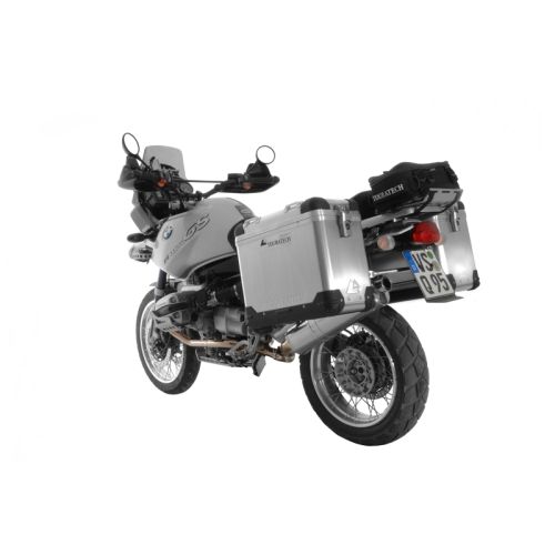 01-052-3181-0 ZEGA Pro Koffersystem 38/45 Liter mit Edelstahltraeger fuer BMW R1150GS/ R1150GS Adventure/ R1100GS/ R850GS