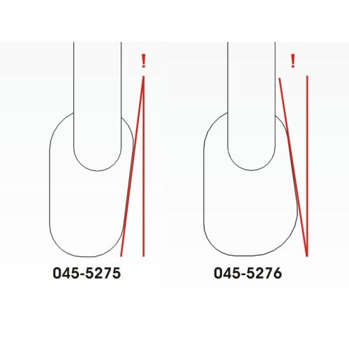 01-045-5275-0 Seitenstaenderauflagenverbreiterung fuer BMW R1250GS/ R1200GS (LC) Modelljahr 2013 und ab 2017, schmale Form