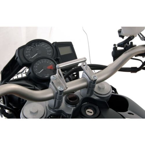 01-048-0210-0 GPS Anbauadapter BMW F650GS(Twin)/F700GS/F800GS/F800GS Adventure auf Lenkerklemmung Anbauadapter / GPS-Halter / Navi-Halter Navigationsgeraetehalter
