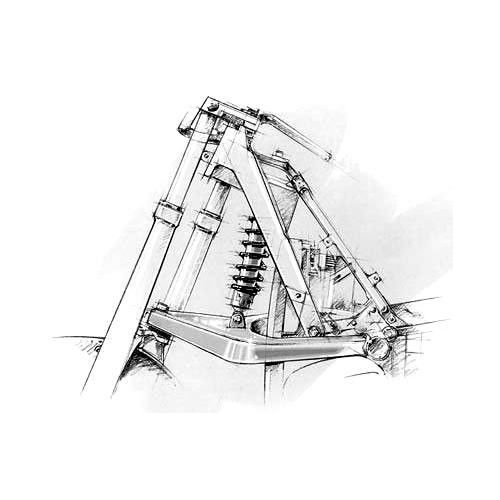 01-041-5875-0 Touratech Suspension Federbein *vorn* fuer BMW R1150GS ADV ab 2002 Typ *Level1*