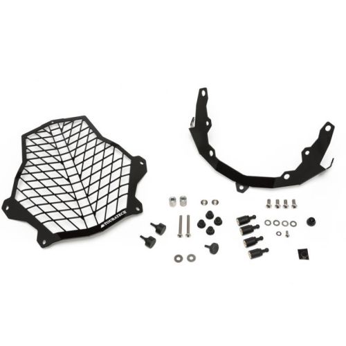 01-371-5095-0 Scheinwerferschutz mit Schnellverschluss, schwarz, fuer KTM 1050 Adventure, 1090 Adventure, 1190 Adventure/ R, 1290 Super Adventure *OFFROAD USE ONLY*