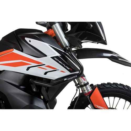 01-372-5161-0 Verkleidungssturzbuegel Edelstahl, schwarz fuer KTM 890 Adventure (-2022)/ 890 Adventure R (-2022)/ 790 Adventure/ 790 Adventure R (-2022)
