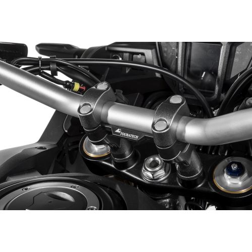 01-402-5254-0 Lenkererhoehung verbunden, 20 mm, Typ 44, fuer Honda CRF1000L Africa Twin, schwarz