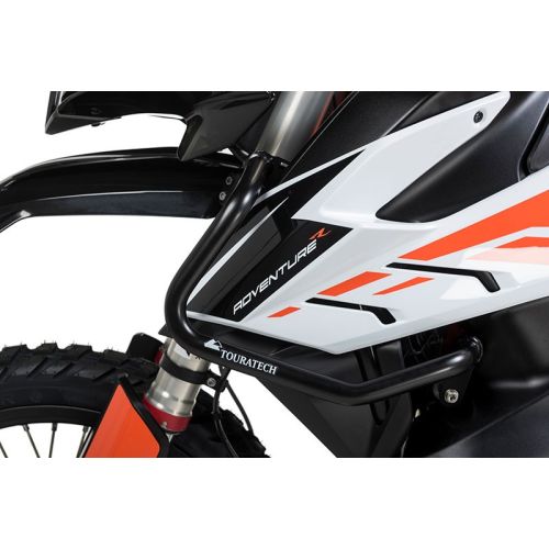 01-372-5161-0 Verkleidungssturzbuegel Edelstahl, schwarz fuer KTM 890 Adventure (-2022)/ 890 Adventure R (-2022)/ 790 Adventure/ 790 Adventure R (-2022)
