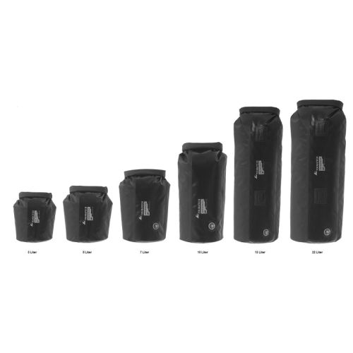 01-055-3063-0 Packsack PS17 mit Ventil, Groesse L, 10 Liter, schwarz, by Touratech Waterproof made by ORTLIEB