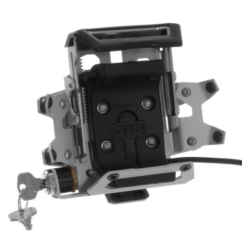 01-065-0600-0 Lenkerhalterung Garmin Montana/ BMW Navigator Adventure*abschliessbar* *eloxiert Alu natur*