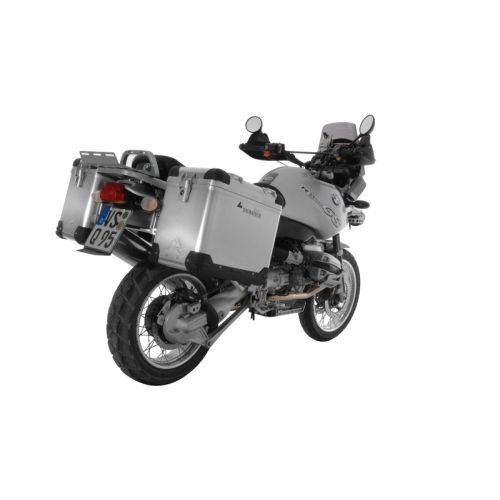01-052-3181-0 ZEGA Pro Koffersystem 38/45 Liter mit Edelstahltraeger fuer BMW R1150GS/ R1150GS Adventure/ R1100GS/ R850GS