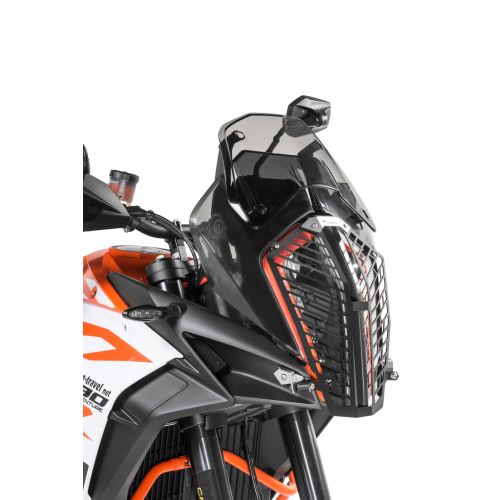 01-374-5095-0 Scheinwerferschutz Aluminium mit Schnellverschluss fuer KTM 1290 Super Adventure S/ R (2017-2020) *OFFROAD USE ONLY*