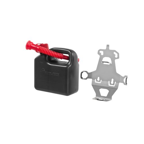 01-050-3413-0 ZEGA Evo Zubehoerhalterset Kanisterhalter mit Benzinkanister Touratech 3 Liter