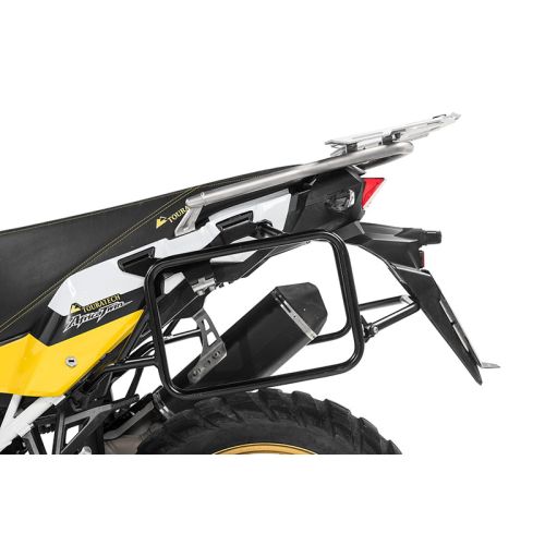 01-402-6556-0 Koffertraeger Edelstahl, schwarz fuer Honda CRF1000L Africa Twin (2018-) /CRF1000L Adventure Sports