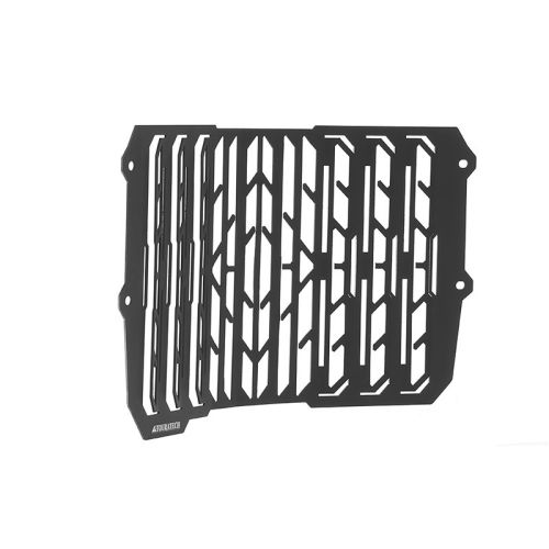 01-422-5017-0 Kuehlerschutz, schwarz eloxiert fuer Triumph Tiger Explorer ab 2016