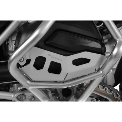 01-045-5130-0 Zylinderschutz / Ventildeckelschutz Alu natur, fuer BMW R1200GS ab 2013/ BMW R1200RT ab 2014/ BMW R1200R ab 2015/ BMW R1200RS