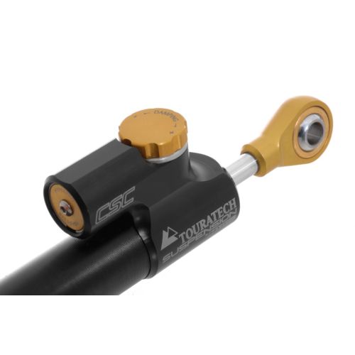 01-044-5858-0 Touratech Suspension Lenkungsdaempfer *CSC*  fuer BMW R1200GS bis 2012/R1200GS Adventure bis 2013+incl. Anbausatz+