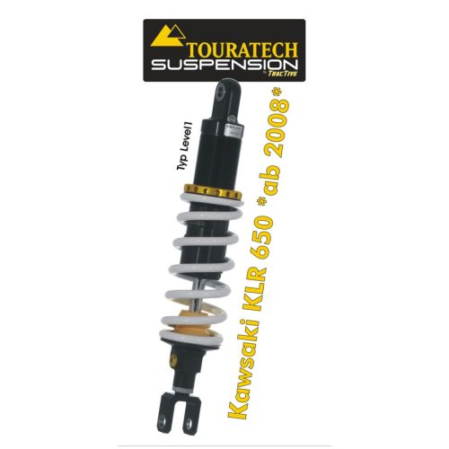 01-409-5860-0 Touratech Suspension Federbein fuer Kawasaki KLR650 (2008-) Typ Level1