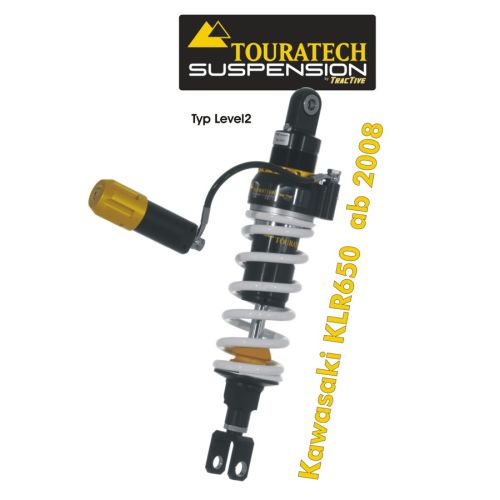 01-409-5880-0 Touratech Suspension Federbein fuer Kawasaki KLR650 (2008-) Typ Level2