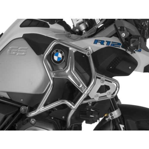 01-045-5166-0 Sichtblende fuer original BMW R1200GS Adventure Schutzbuegel ab 2014, silber