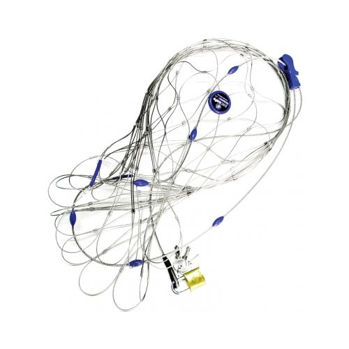 01-055-0108-0 PacSafe 55 StahlNetz fuer Reisegepaeck PacSafe 55 fuer 35-55 Liter/fuer RackPack M