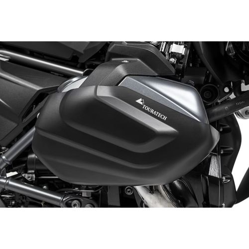 01-037-5132-0 Zylinderschutz / Ventildeckelschutz Aluminium schwarz (Satz) fuer BMW R1250GS / R1250R / R1250RS / R1250RT