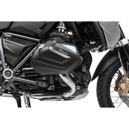 01-037-5132-0 Zylinderschutz / Ventildeckelschutz Aluminium schwarz (Satz) fuer BMW R1250GS / R1250R / R1250RS / R1250RT