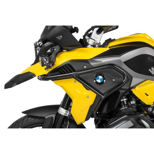 01-037-5163-0 Verkleidungssturzbuegel Edelstahl, schwarz fuer BMW R1250GS/ R1200GS (2017-)