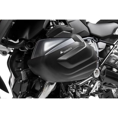01-037-5132-0 Zylinderschutz / Ventildeckelschutz Aluminium schwarz (Satz) fuer BMW R1250GS / R1250R / R1250RS / R1250RT