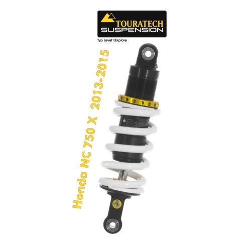 01-405-5850-0 Touratech Suspension Federbein fuer Honda NC750X 2013-2015 Typ Level1