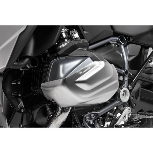 01-037-5130-0 Zylinderschutz / Ventildeckelschutz Edelstahl (Satz) fuer BMW R1250GS / R1250R / R1250RS / R1250RT
