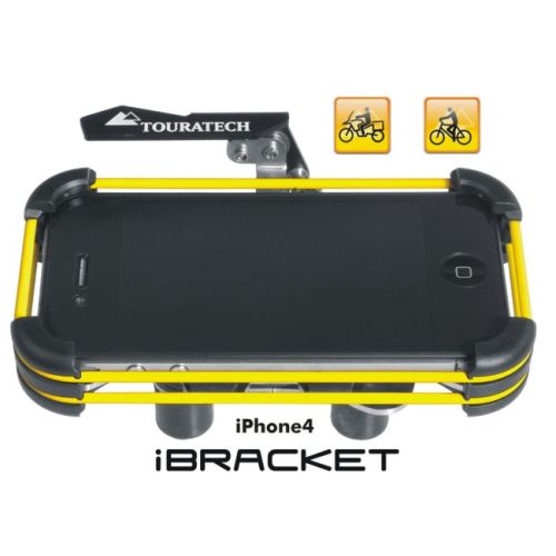 01-065-0435-0 Lenkerhalterung *iBracket* fuer Apple iPhone4 und iPhone 4S *Motorrad & Fahrrad *