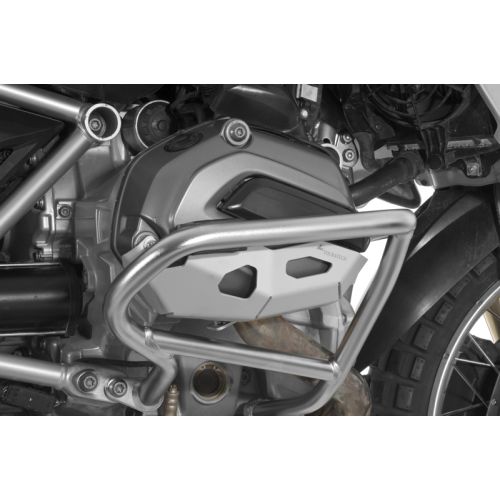 01-045-5132-0 Zylinderschutz / Ventildeckelschutz zur Kombi mit original BMW MotorschutzbuegelBMW R1200GS (LC) 2013-2016 / BMW R1200GS Adventure (LC), silber