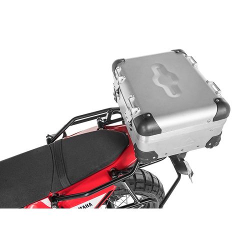 01-632-5456-0 ZEGA Topcasetraeger / Gepaeckbruecke schwarz, Edelstahl fuer Yamaha Tenere 700 / World Raid