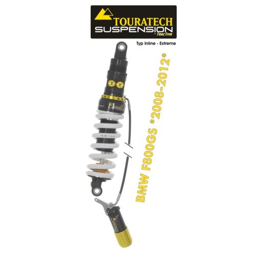 01-048-5871-0 Touratech Suspension Federbein fuer BMW F800GS 2008-2012 Typ Inline Extreme
