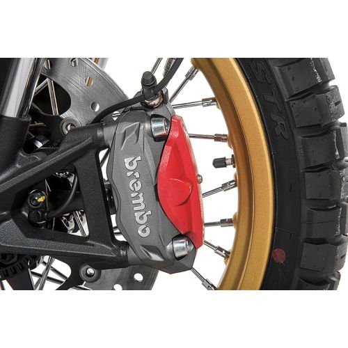 01-621-5173-0 Bremssattelabdeckung vorn, rot fuer Ducati Scrambler ab 2015
