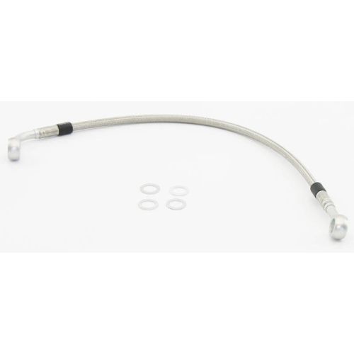 01-040-0338-0 Stahlflex-Bremsleitung fuer BMW F650GS / F650GS Dakar vorne mit ABS *obere Leitung*, 3 cm laenger als Original