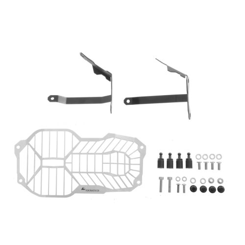 01-045-5093-0 Scheinwerferschutz epoliert mit Schnellverschluss fuer LED Hauptscheinwerfer BMW R1250GS/ Adventure, R1200GS (LC)/ Adventure (LC) *OFFROAD USE ONLY*