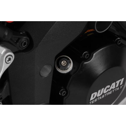01-620-0020-0 Stopfen fuer oeleinfuelloeffnung, schwarz eloxiert fuer Ducati Multistrada 1200