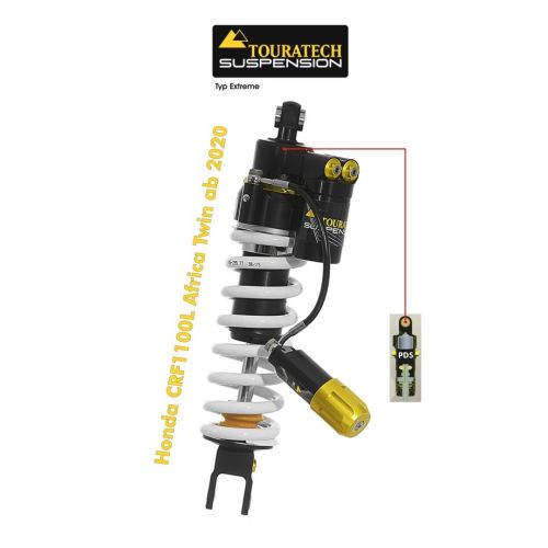 01-403-5871-0 Touratech Suspension Federbein fuer Honda CRF 1100L Africa Twin ab 2020 Typ Extreme
