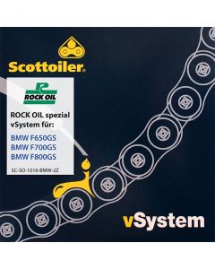 Kettenschmiersystem Scottoiler vSystem, für BMW F650GS / F700GS / F800GS (2008-2016)