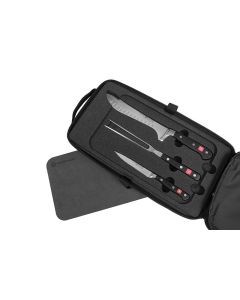 Messerset Cut2Go ADVENTURE "Campfire Set" mit ZEGA Kofferdeckel-Innentasche 38 by WÜSTHOF