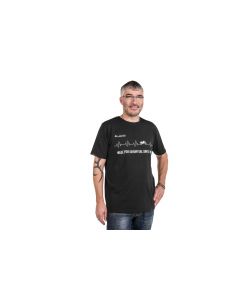 T-Shirt "Beat" Herren, schwarz