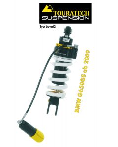 Touratech Suspension Federbein für BMW F650GS / G650GS (2009-)  Typ Level2/ExploreHP