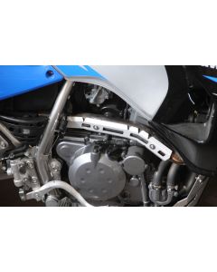 Hitzeschutzblende Krümmer Mitte für Kawasaki KLR650 ab 2008