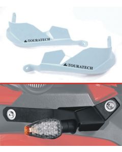 Handprotektoren GD  für Ducati Multistrada 1200 bis 2014 *weiß* für Originallenker  - inclusive LED-Blinkersatz